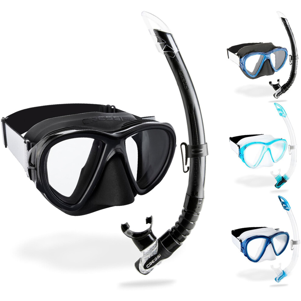 Cressi Fiji & Gamma - Combo Set Mask & Snorkel Unisex Adult