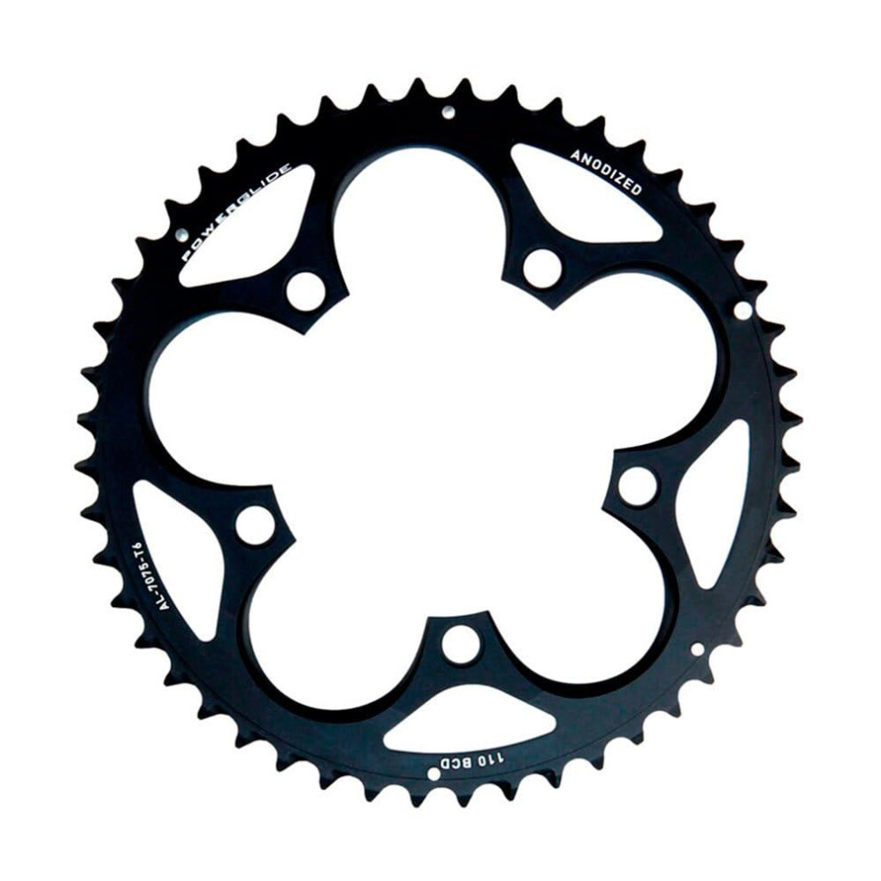Sram Road Chainring Road 50T 5 Bolt 110 Mm Bcd Aluminium (50-34) 4 Mm 11.6215.197.060 Black