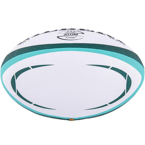 Gilbert Atom Rugby Ball [Each] ? GREEN ? SIZE 5 ? Conforms to World Rugby specifications 2