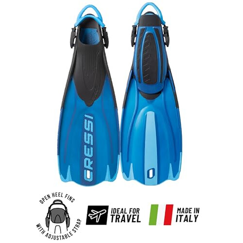 Cressi Cressi Maui Fins,Black / Blue 1