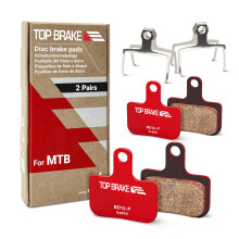 TOP BRAKE 2 Pairs Disc Bike Brake Pads for SRAM Level Ultimate/Red/AXS Force Road and XC MTB Brake Set