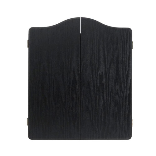 winmau WINMAU Black Deluxe Dartboard Cabinet