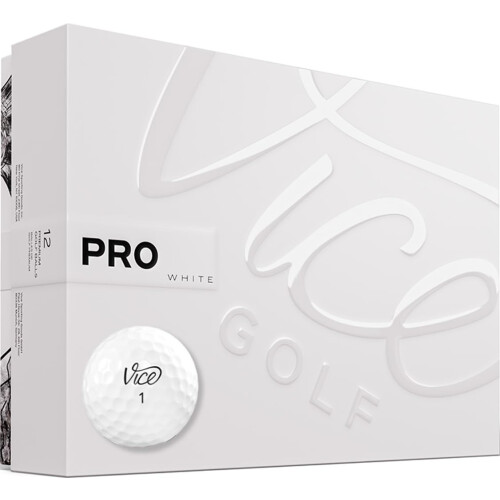 Vice Golf Pro White Golf Balls