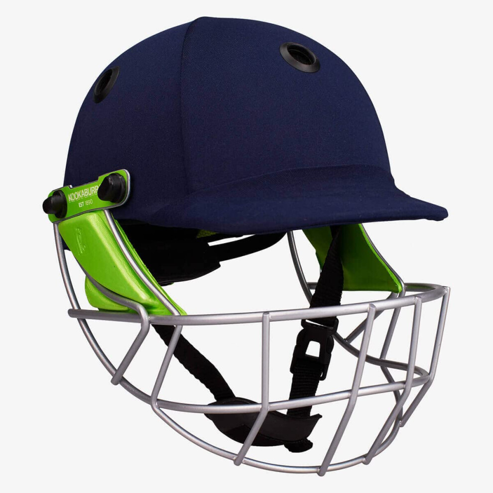 Photos - Protective Gear Set Kookaburra Unisex's Pro 600 Helmet, Navy, Large/X-Large CHEKS