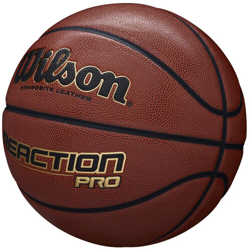 Wilson Wilson Reaction Pro Basketball, Brown, 6 2