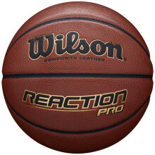 Wilson Reaction Pro Basketball, Brown, 6