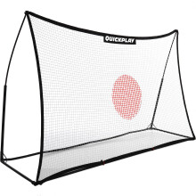 QUICKPLAY SPOT Football Rebounder Net 8x5ft | Multi-Sport Ball Skills Trainer with eCOACH training app | Target Football Rebound Net for Ball Control
