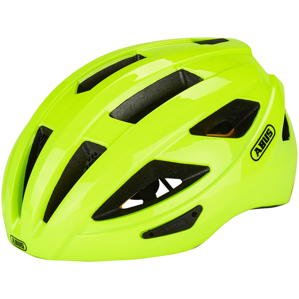 ABUS Macator MIPS road bike helmet - bike helmet for beginners with peak - suitable for people with pigtails - for men and women
