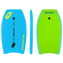 Osprey 33? BodyBoard with Adjustable Wrist Leash for Kids and Adults, Lightweight Bodyboard with XPE Deck, Crescent Tail and EPS Core, Multiple