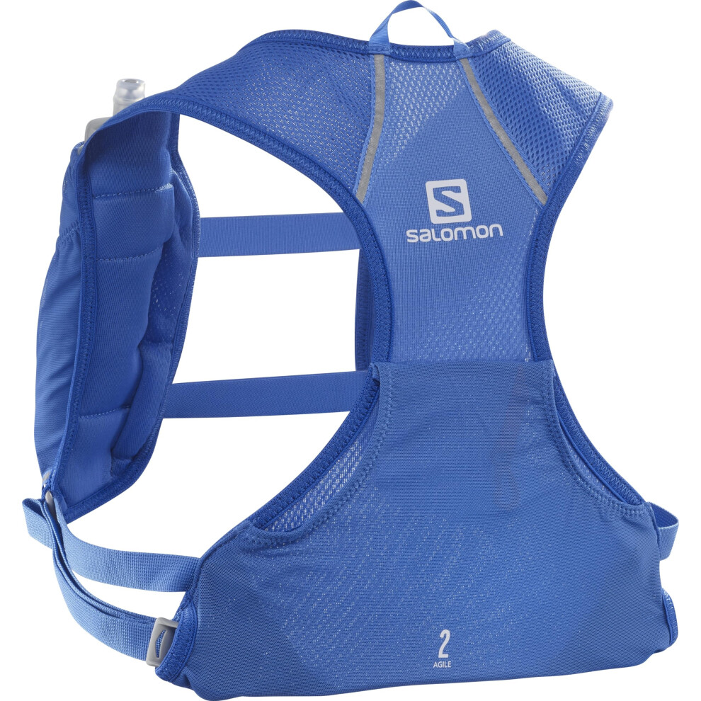 Salomon Agile 2 Unisex Unisex Hydration Vest, Trail Running, MTB, Running, Hiking, Dynamic Comfort, Quick Access, and Comfort in Motion, Blue
