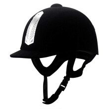 Manken Equestrian Helmet Velvet Horse Riding Hat Sport Helmets with CE Certification for Men Women Children (60cm)