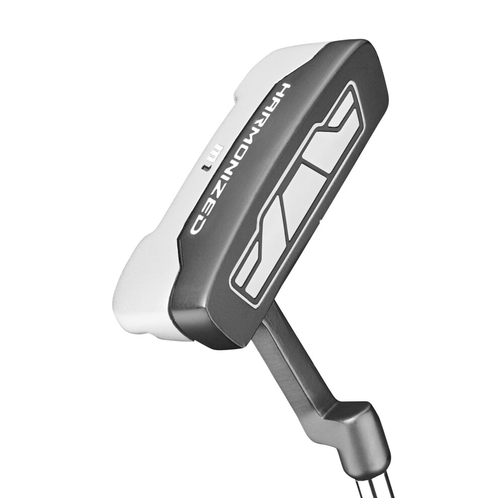 Ladies' Putter (Right Hand), Length: 89 cm (35 Inch), Beginners to advanced players, 830 g, Harmonized M1 Putter MRH, grey and white and sliver,