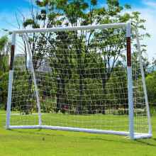 NORTHERN STONE Ultimate All Weather uPVC Football Goal 8ft x 6ft Garden Portable Football Goals 70mm Thick PVC Goal Posts + Football Net Integrated