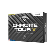 Callaway Golf Chrome Tour X Premium Golf Ball 2024, White