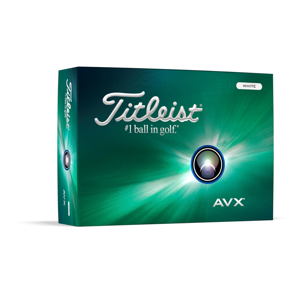 Titleist AVX Golf Ball, White
