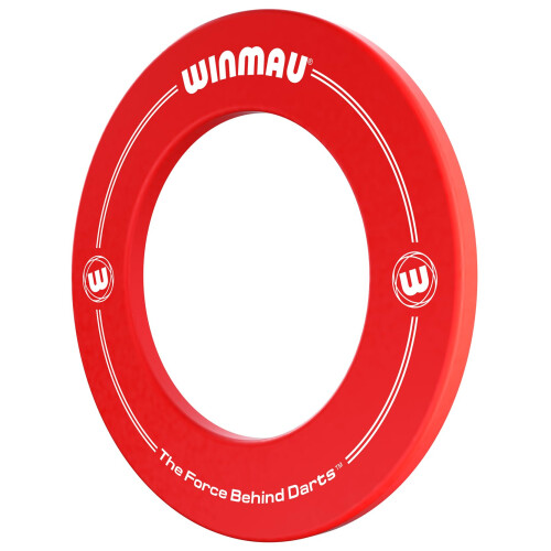 winmau WINMAU Red Printed Dart Board Surround Ring ? Durable Wall Protector for Dartboards 2
