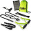 Premium sling trainer with door anchor and certificate (InBuB seal) including exercise post, training plan | handmade, lime without spacer (Basic) 1