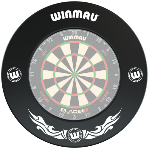 winmau WINMAU Xtreme Black Design Dartboard Surround