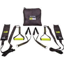 GoFit Gravity Straps with Training Manual - Black, 8.5 x 4 x 8.5-Inch