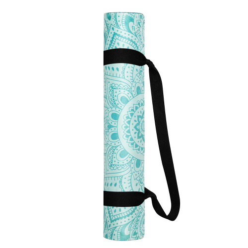 YOGA DESIGN LABS COMBO MAT 5.5mm MANDALA TURQUOISE 2