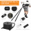 Bilbear Sled Pulling Belt,Adjustable Sled Training Waist Belt,Belt for Pulling,Weight Sled Pull Belt for Tire Pulling,Squat,Leg Muscles Strength 5