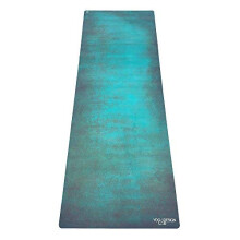 YOGA DESIGN LAB | The Combo Yoga Mat | 2-in-1 Mat+Towel | Eco Luxury | Ideal for Hot Yoga, Power, Bikram, Ashtanga, Sweat | Studio Quality | Includes