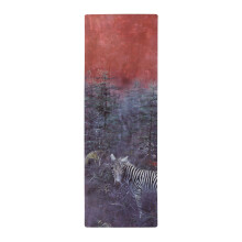 YOGA DESIGN LAB | The Combo Yoga Mat | 2-in-1 Mat+Towel | Eco Luxury | Ideal for Hot Yoga, Power, Bikram, Ashtanga, Sweat | Studio Quality | Includes
