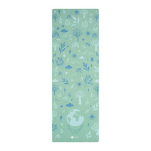 YOGA DESIGN LAB | The Combo Yoga Mat | 2-in-1 Mat+Towel | Eco Luxury | Ideal for Hot Yoga, Power, Bikram, Ashtanga, Sweat | Studio Quality | Includes