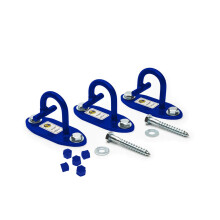 The Anchor Gym Anchor Gym-Mini H1 (Set of 3) - Wall Mounted Modular Hooking Platform for Resistance Bands, Suspension Straps, Stretch Straps, and