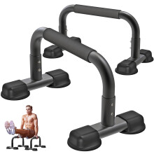 Dolibest Pushup Stand, 2pcs Parallettes Bars Pressup Handstand with Foam Handle Calisthenics Equipment for L-Sit/Dip Bar/Body Building/Strength