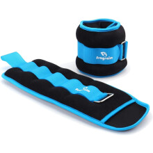 Fragraim Ankle Weights for Women, Men and Kids - 3kg x 2 Strength Training Leg/Wrist/Arm Weight with Adjustable Strap for Pilates, Jogging,