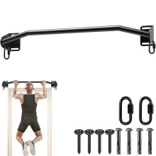 Kipika Heavy Duty Wall Mounted Doorway Pull Up Bar, Multifunctional Chin Up Bar, Portable Fitness Door Bar, Body Workout Home Gym System