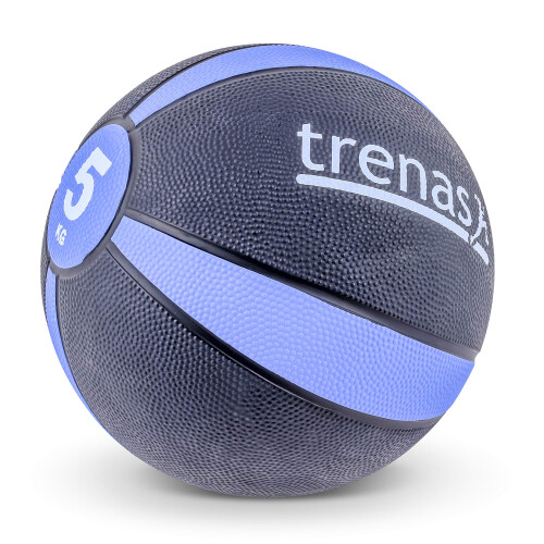 TRENAS Rubber Medicine Ball PRO - 5 KG 1