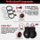 Cable Pulley System Gym Upgraded Home Strength Training Equipment Workout Accessories LAT Pull Down Fitness for Triceps Pull Down Biceps Curl Back 3