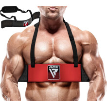 RDX Arm Blaster Biceps Triceps, 23? Aluminum Fitness Curl Support Isolator, Weightlifting Muscle Gains Big Arms Extension Builder, Adjustable 42?