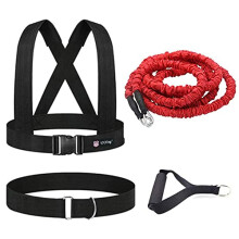 YNXing Resistance Training Rope Explosive Force Bounce Physical Training Resistance Rope Improving Speed, Stamina and Strength