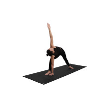 Yoga-Mad Studio Yoga Mat | Extra Long 220cm Length | 80cm Width | Non Slip High Density Exercise Mat | Used for Pilates, Yoga, Stretching, Home