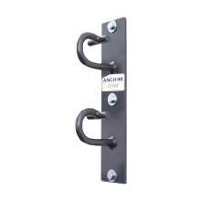 Anchor Gym - H2 Unit | One Workout Wall Mount Anchor - Wall or Ceiling Mounting Hooks for Bands, Straps, and Ropes - (Screws Included )