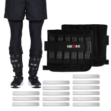 Wrist Arm Weights, Adjustable Wrist Weights, Removable Wrist Ankle Weights for Men Women, for Fitness, Walking, Jogging, Workout, Running, 1Pair 2