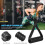 FASPUP Cable Pulley System Home Gym, Black Steel Cable Crossover Attachments for LAT Pull Down, Arm Workout 5