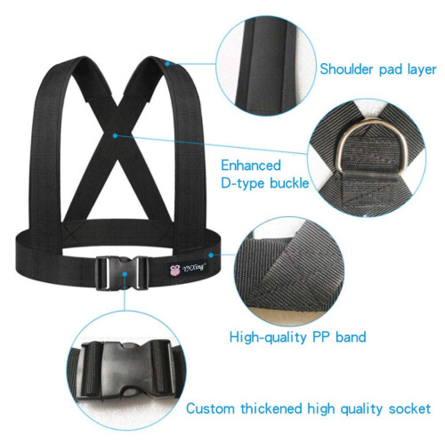 YNXing Resistance Training Rope Explosive Force Bounce Physical Training Resistance Rope Improving Speed, Stamina and Strength 1