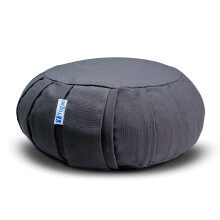 Yogan Yoga Cushion/Meditation Cushion | Natural Buckwheat Hulls Filling | Outer Cover (Could be Removed and Washed) - Made of 100% Organic Cotton