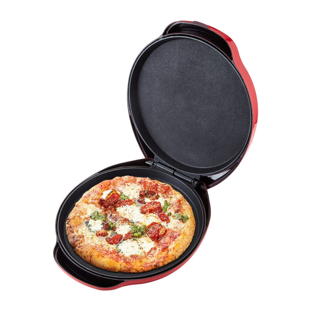 Judge Electric Pizza Oven. Energy Efficient Pizza Maker, Perfect Crepe, Pancake and Omelette Maker Non Stick Fast Heating Multicooker, 30cm Indoor