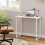 Dripex Dripex Folding Desk Foldable Small Computer Desk Writing Table for Small Place Easy Assembly, White 2
