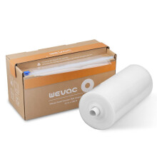 Wevac 28 x 4500cm Food Vacuum Seal Roll Keeper with Cutter, Ideal Vacuum Sealer Bags for Food Saver, BPA Free, Commercial Grade, Great for Storage,