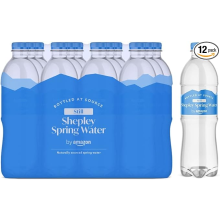by Amazon Still Spring Water, 500 ml (Pack of 12), 6000 ml