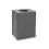 Brabantia Brabantia - Laundry Bag Rectangular - Foldable Top - Quick-drop Opening - Space Efficient - Easy to Unload - Large Opening for Dirty Clothes - Pepper 1