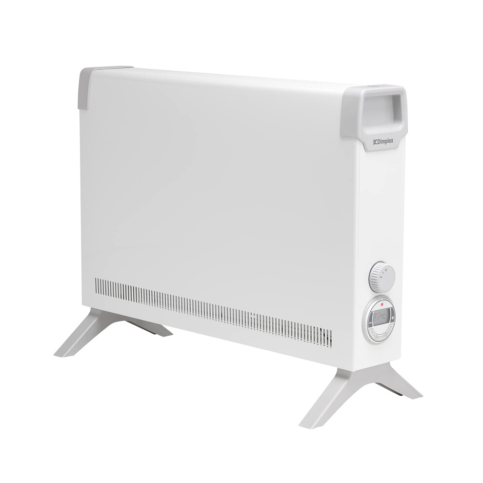 Dimplex ML2TSTIE7 2kW Convector Heater, Electric Freestanding & Wall Mountable Plug In Electric Heater, with Thermostat, Electronic Timer, Portable or