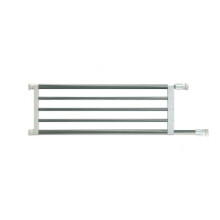 BAOYOUNI Expandable Wardrobe shelf Tension Rod Metal Airing Cupboard Shelving Unit Storage Organiser Extendable Closet Clothes Hanger Dividers