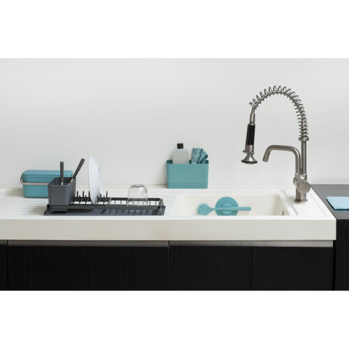 Brabantia Brabantia Dish Drying Rack, Dark Grey, Large (38.5 x 49 cm) 1
